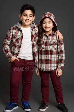 Classic Children Unisex 2pc Woolen Top Pants