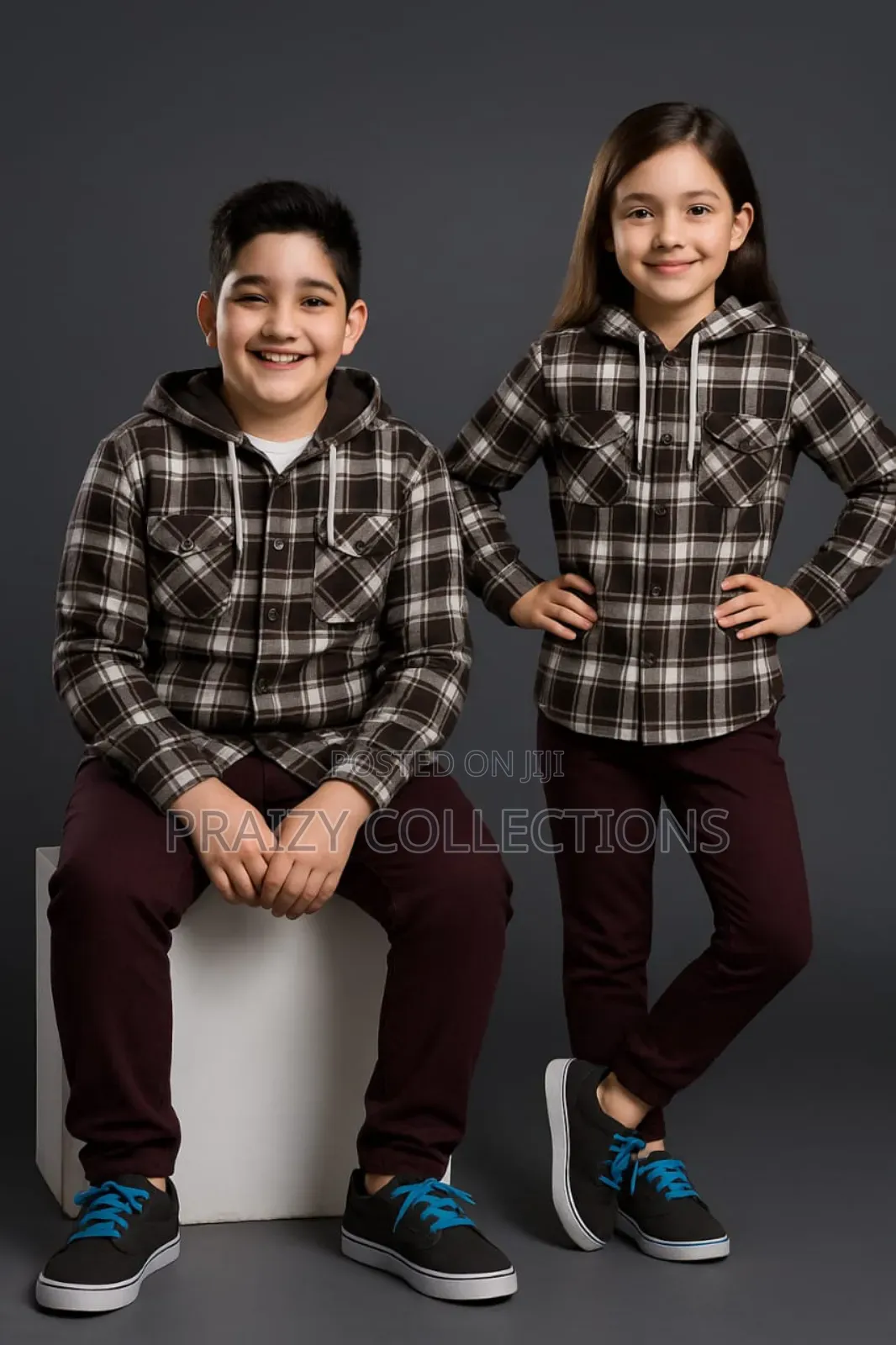 Classic Children Unisex 2pc Woolen Top Pants
