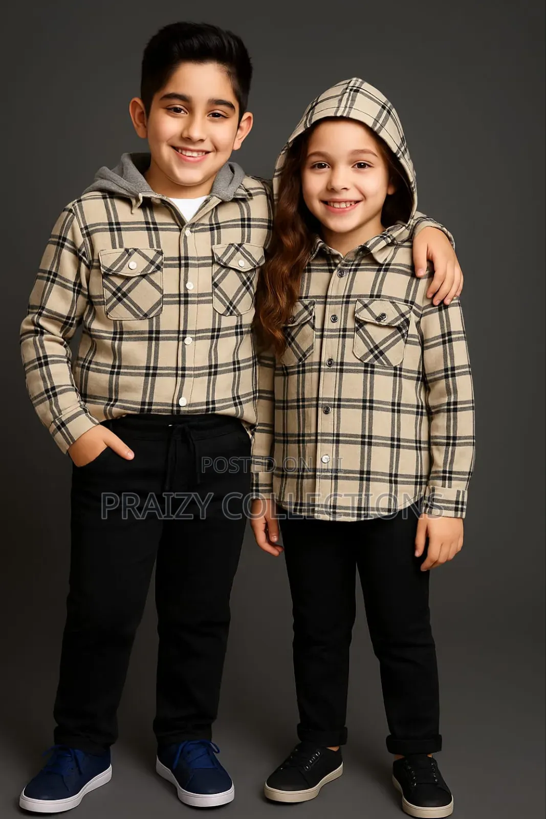 Classic Children Unisex 2pc Woolen Top Pants