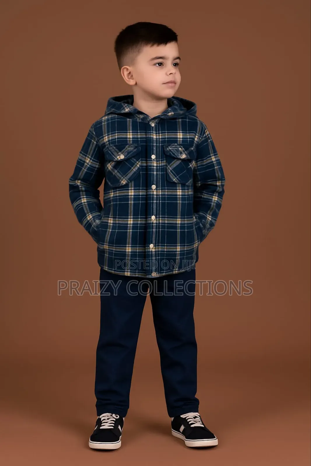 Classic Children Unisex 2pc Woolen Top Pants