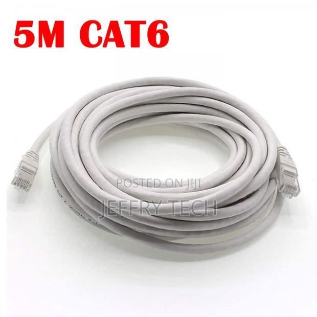 5m Cat 6 Patch Cord, Rj45 Ethernet Network Cable, 5m Cat 6e