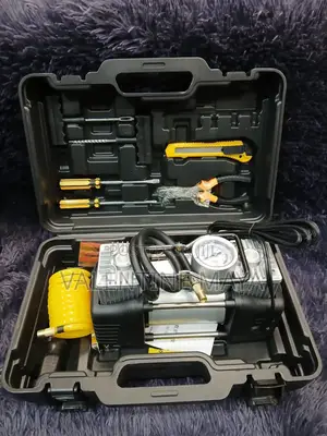 Air Compressor With Tools