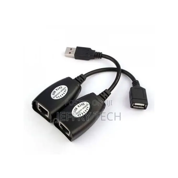 Usb Extender With Rj45 Ethernet Cable - Rj45 Lan Modem Extension Cab