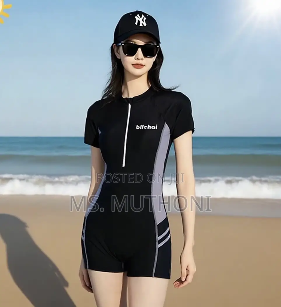 Girls Hydrodynamic One Piece Square Leg Swimsuit*