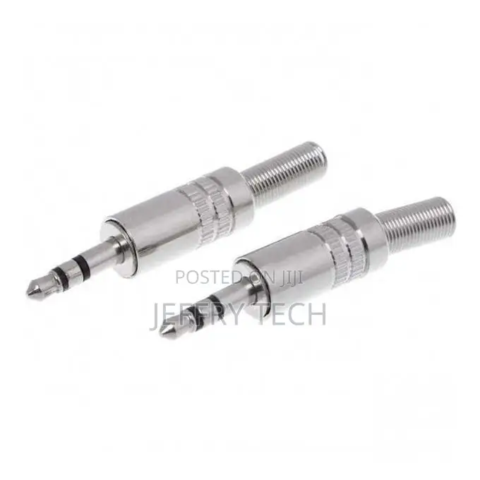 3.5mm Male Mini Jack Stereo Solder Plug