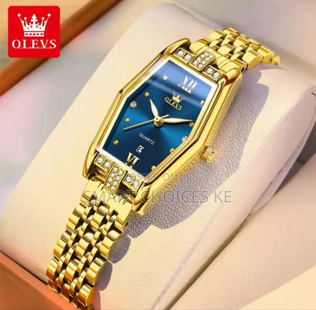Olevs Ladies 
➡ Iced Out 
➡ Metallic Strap - thumbnail 6