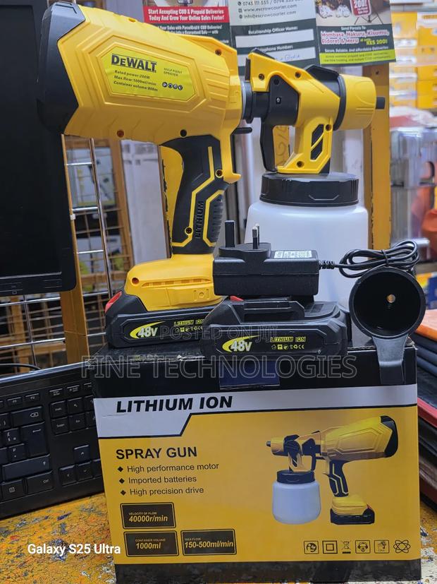 Dewalt Cordless Spray Gun - thumbnail 2