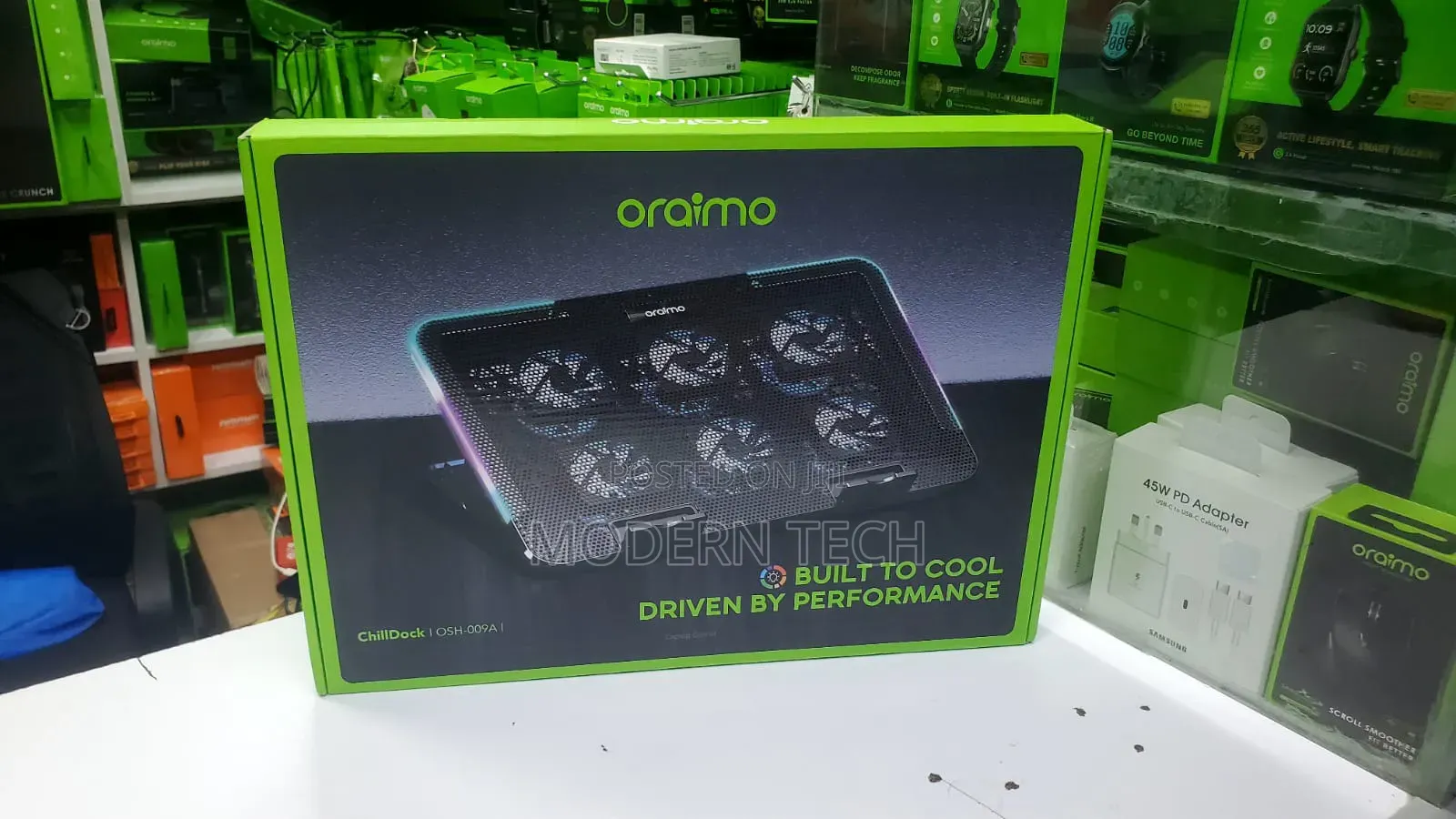 Oraimo Chilldock Dual Laptop Cooler