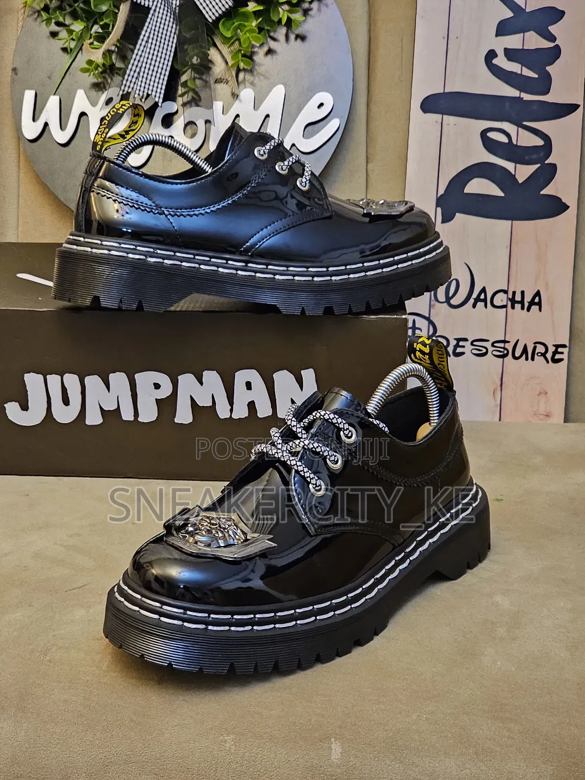 Versace Dr Martens Single Sole