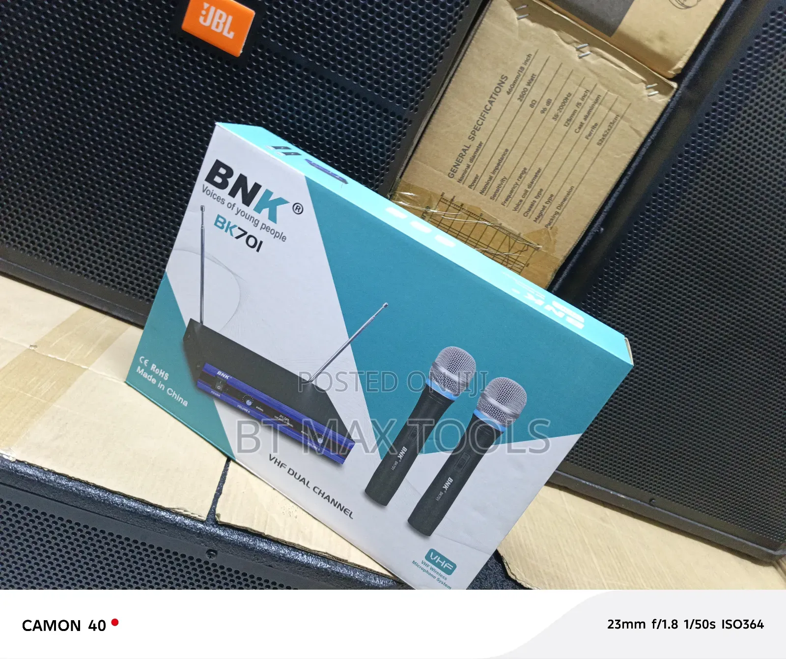 High Quality Bk-701 Wireless Microphone