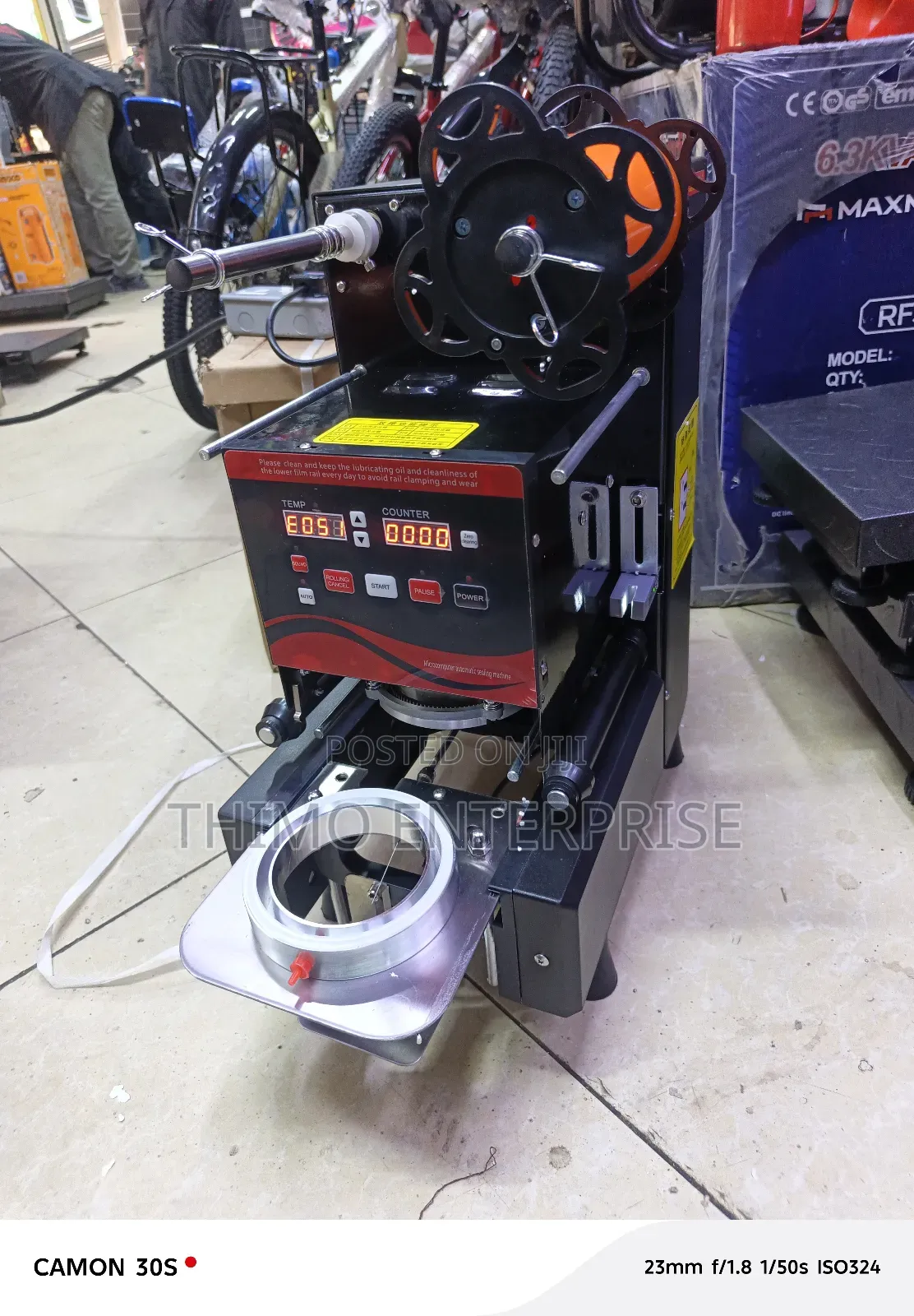 Automatic Cup Sealer