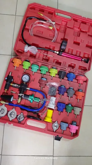 Heavy Duty Radiator Pressure Tester Machine With All Accessories.