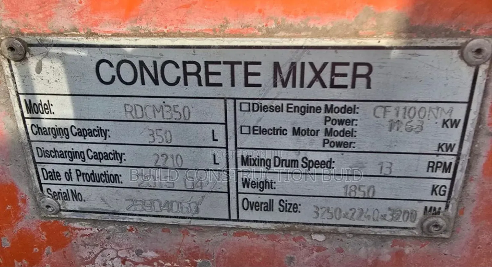 Self Loading Concrete Mixer Suppliers In Kenya.