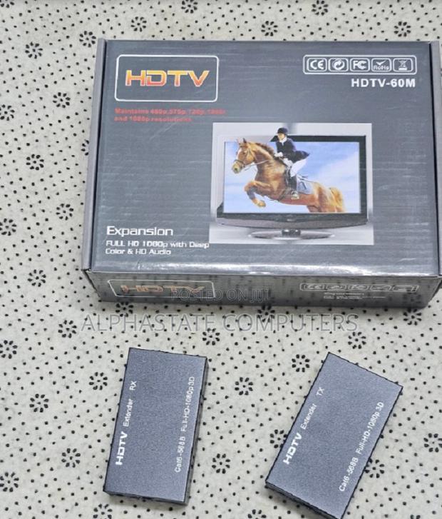 Hdmi Extender 60m Tx Rx Set – Hdmi Over Network Cable Adapter - main view