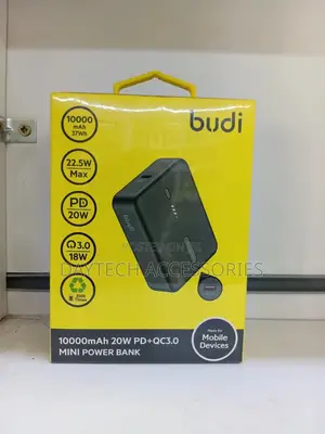 Budi - 10000mah 20w Pd+Qc3.0 Mini Power Bank