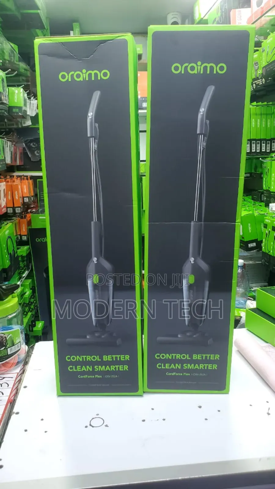 Oraimo Corded Vacuum Cleaner With 5m Cord, 500w Powerful Suction