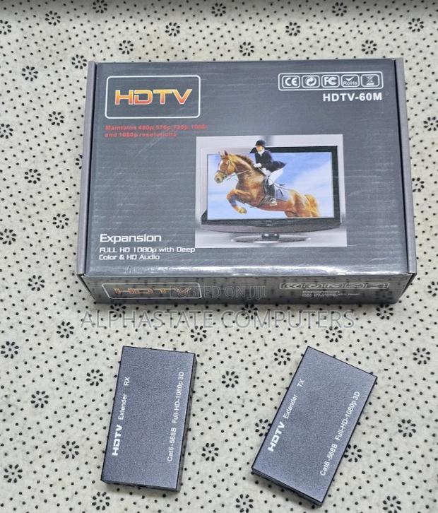 Hdmi Extender 60 Meter Hdmi Video Transmission Adapter Over Lan Cable - main view