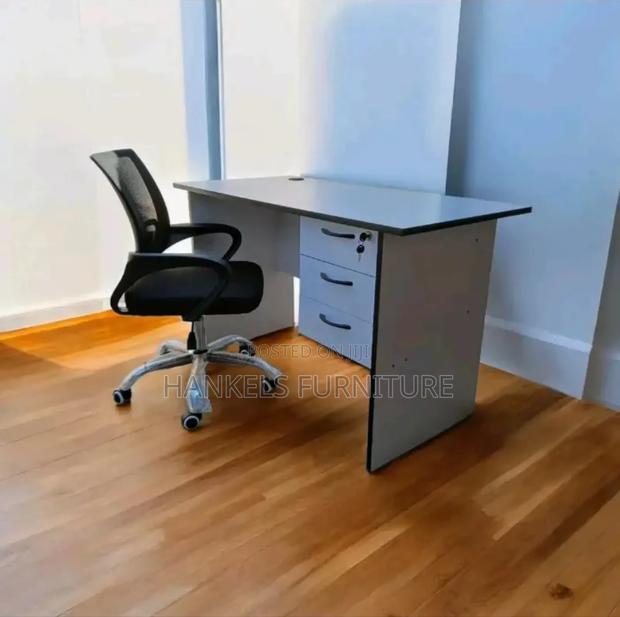 Home Office Study Set – Desk With Office/Study Chair - main view