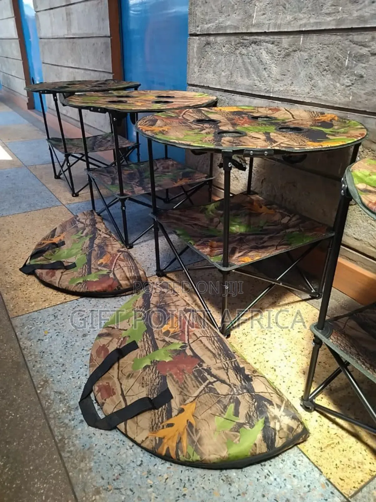 Strong Durable Foldable Camping/ Outdoor Table With A Carrier Bag