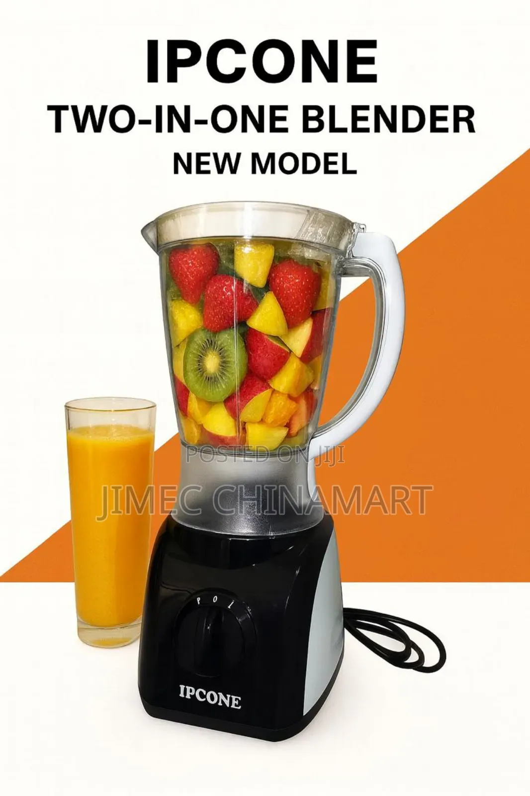 Ipcone 2-in-1 Blender – Smoothie Grinder