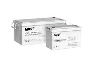 Must 100ah - 12v (1280wh) Lithium Ion Solar Battery 5 Years Warranty