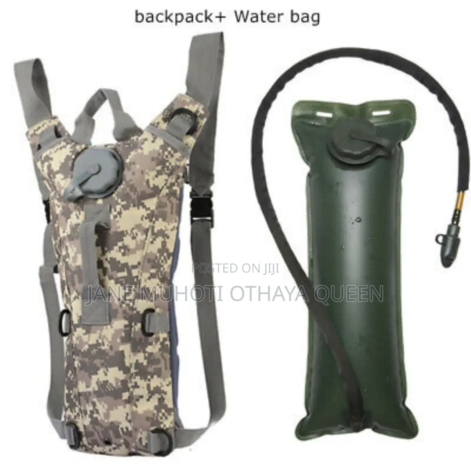 * Tactical Hydration Backpack With Water Bladder