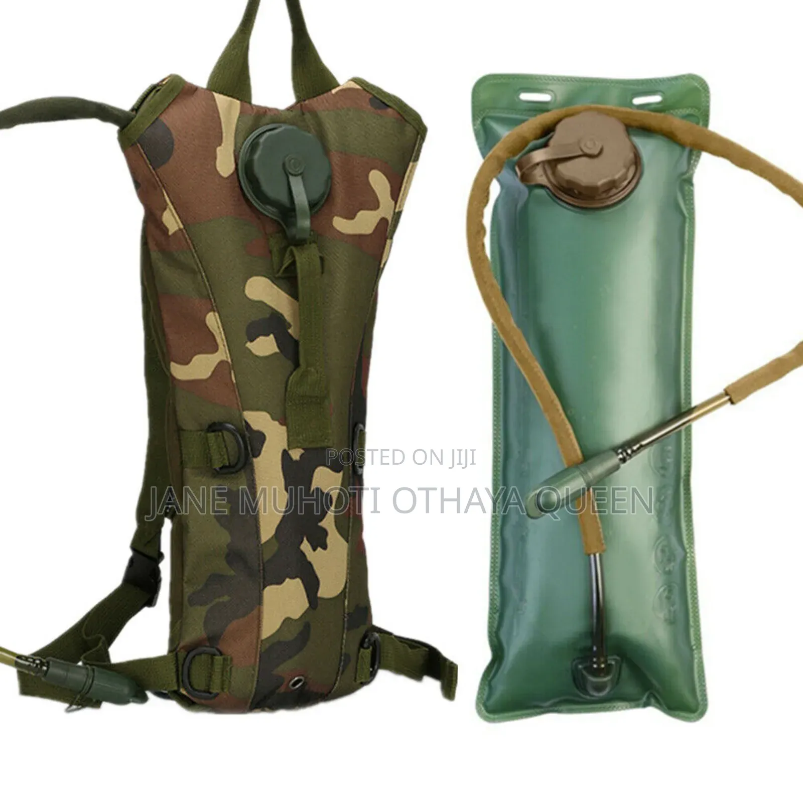 * Tactical Hydration Backpack With Water Bladder
