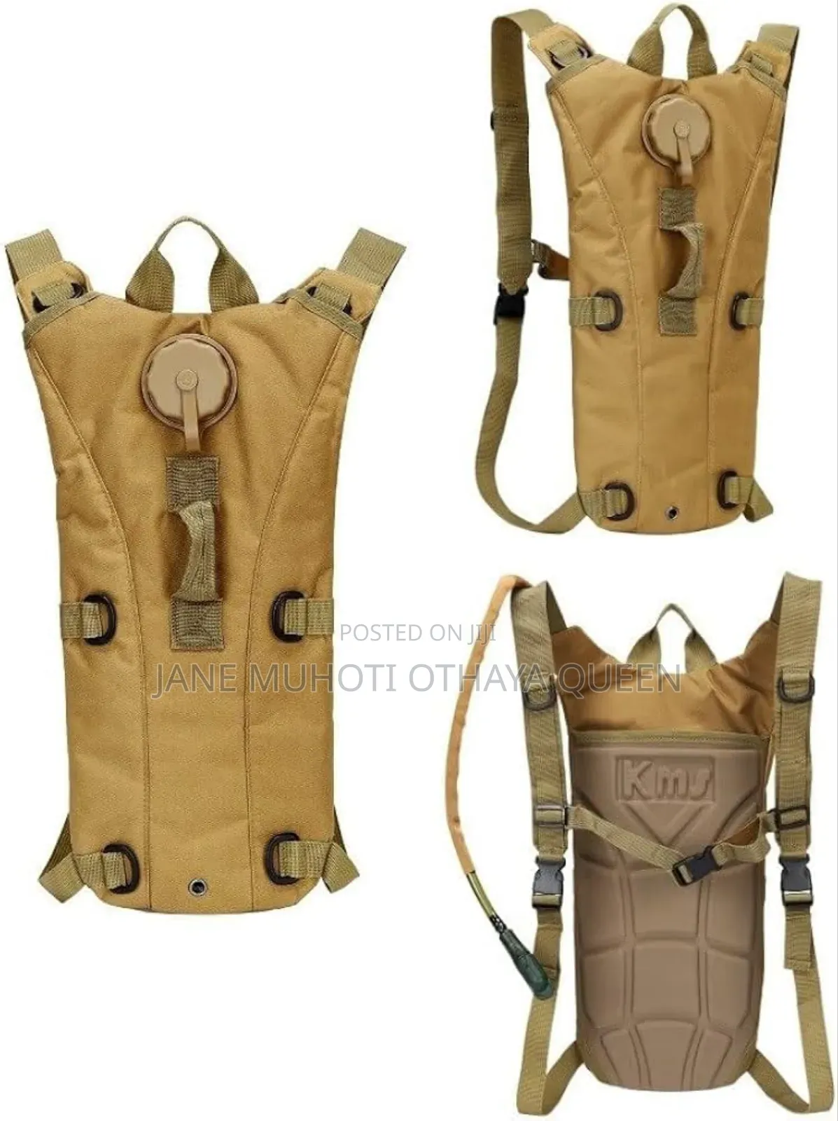 * Tactical Hydration Backpack With Water Bladder