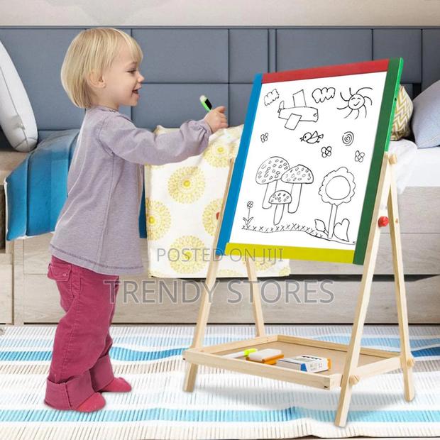 Wooden Blackboard - main view