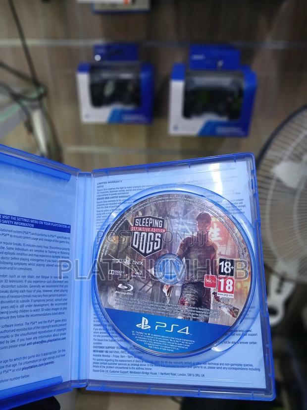 Ps4 Sleeping Dogs Used Definitive Edition - main view