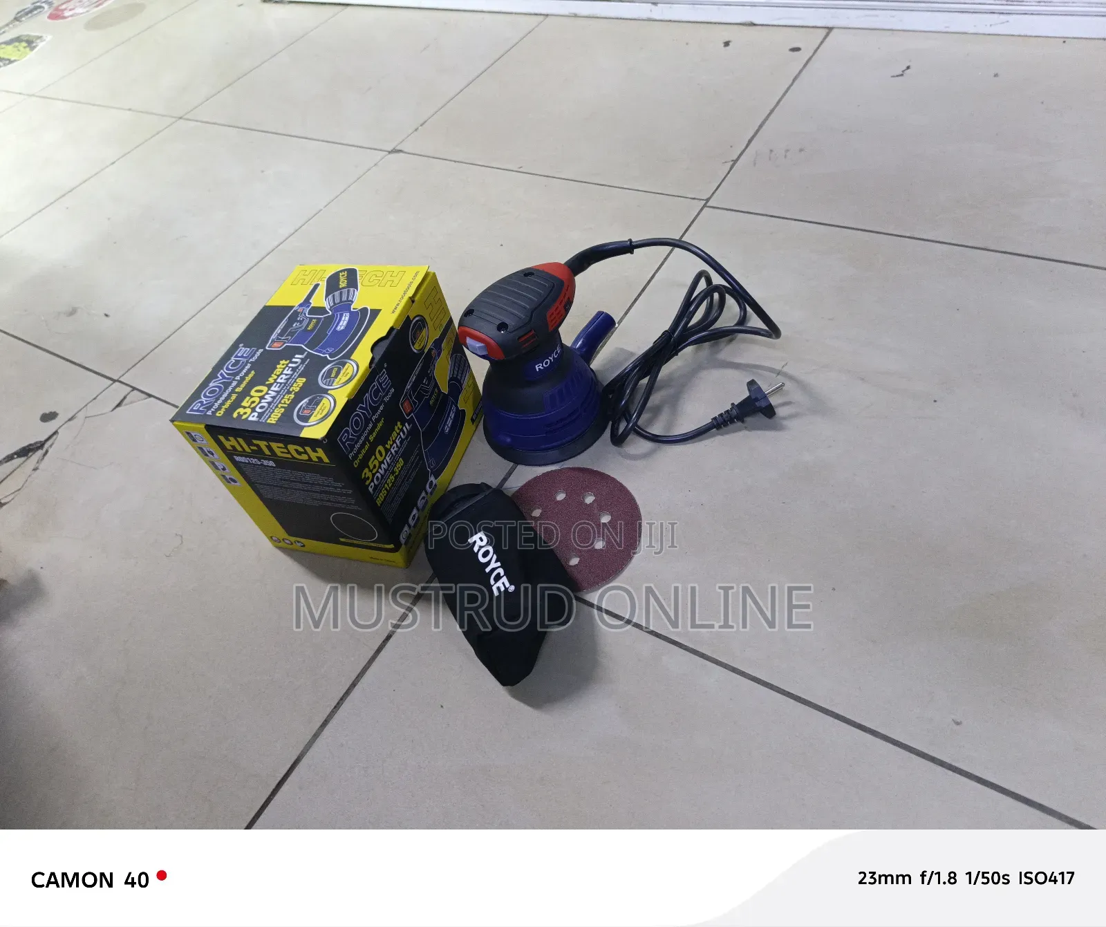 Professional Royce Orbital Sander