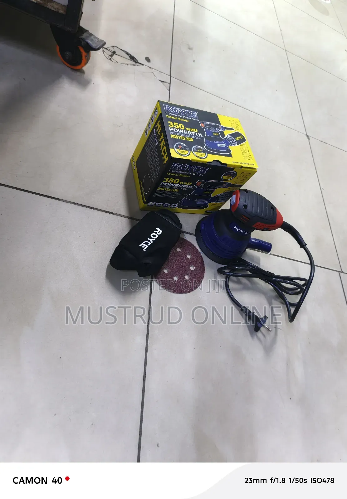 Professional Royce Orbital Sander