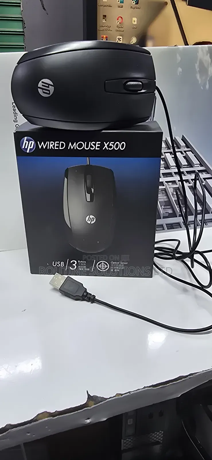 Hp Wired Mouse X500