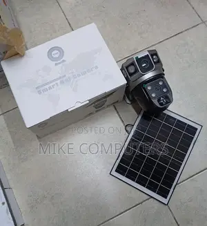 Wireless 4mp Dual Lens V380 Pro Solar Camera Wifi