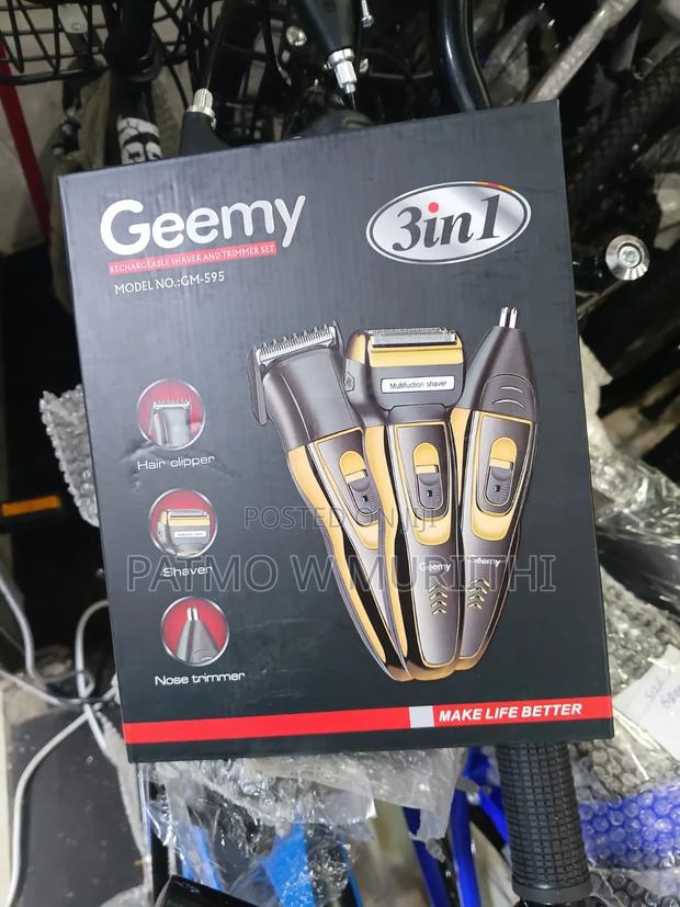 3 in 1 Geemy Shaver Machine