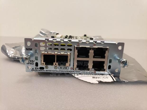 Cisco Nim-2fxs/4fxo Isr4000 Network Interface Module - main view