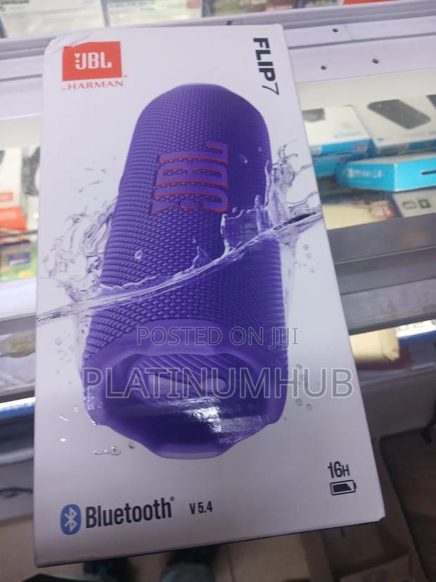 Purple Flip7 Bt Portable Speaker - main view