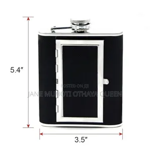 *Stainless Steel Hip Flask