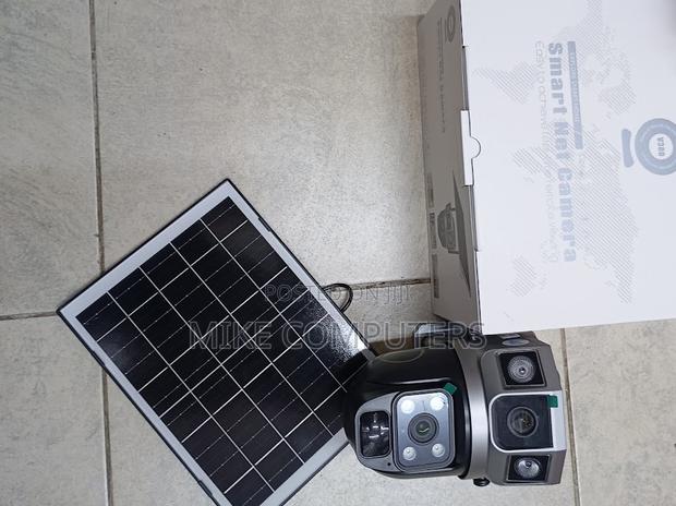 Solar Camera Wifi Dual Lens PTZ 2mp V380 Pro - main view