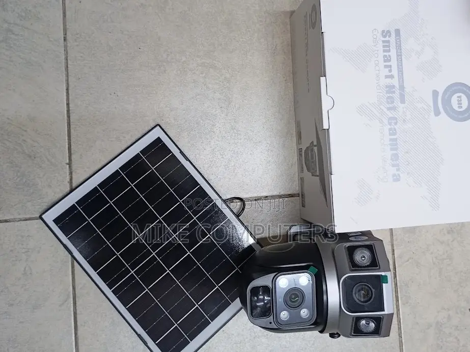 Solar Camera Wifi Dual Lens PTZ 2mp V380 Pro