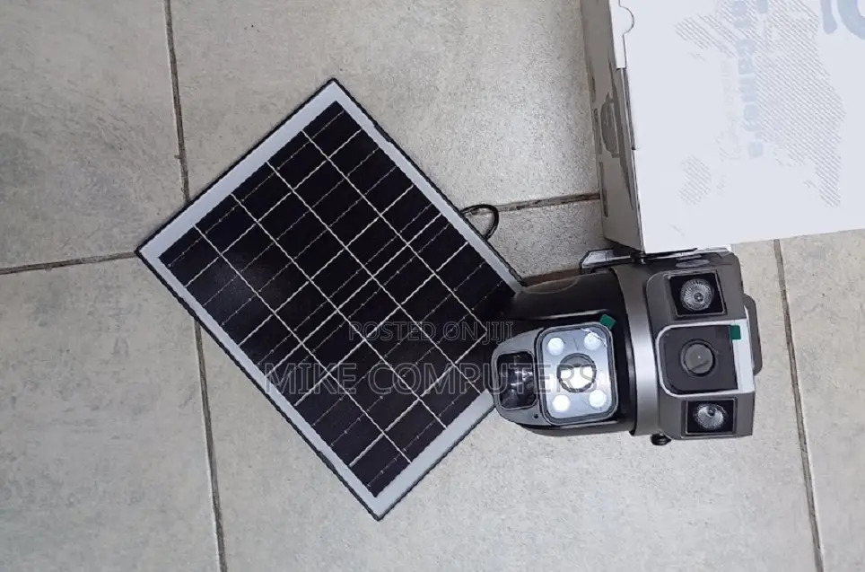 Dual Wifi Solar Camera With Double Lens