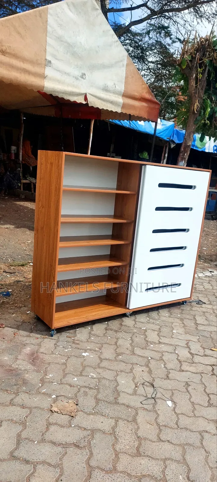 Contemporary Low-Level Cabinet With Sliding Doors