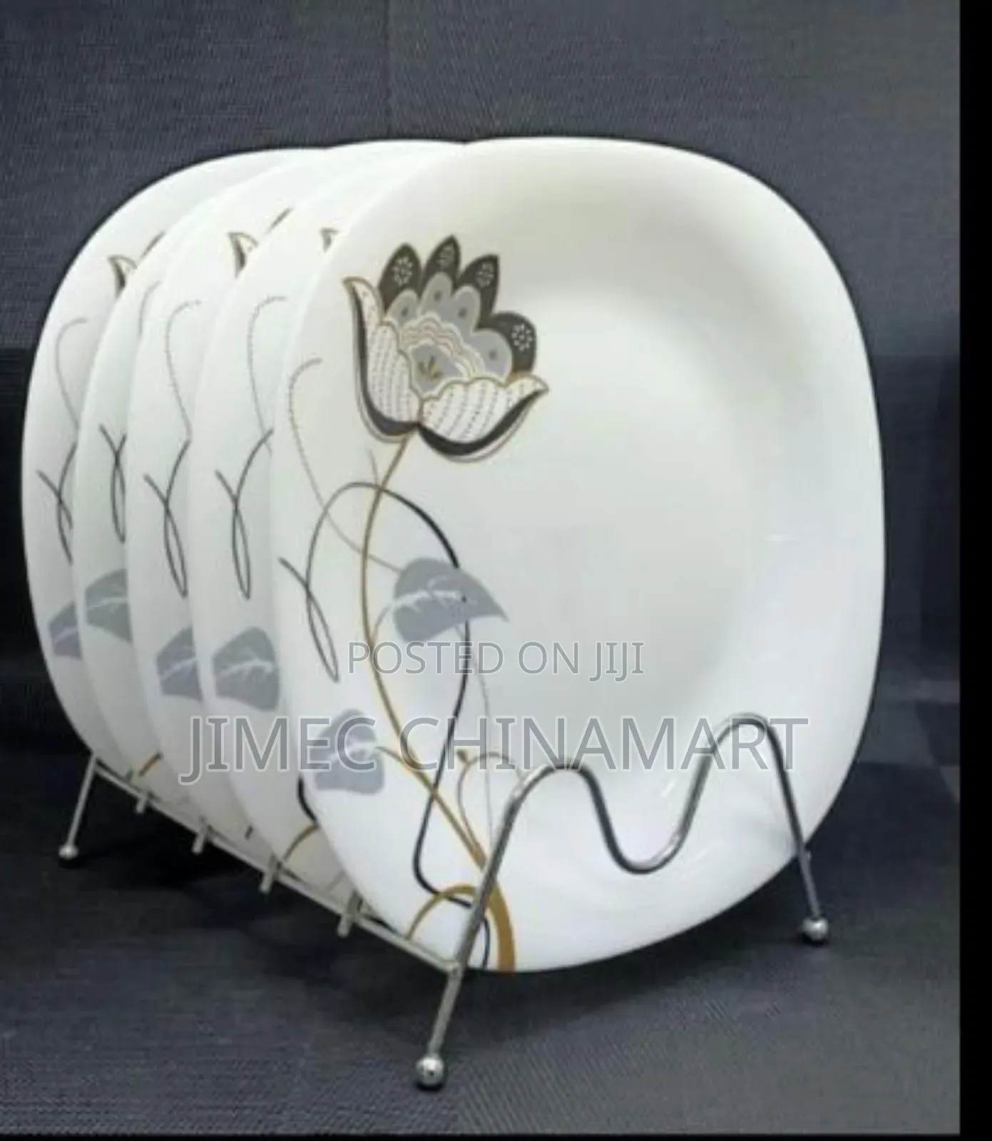 6-PCS Ceramic Plates