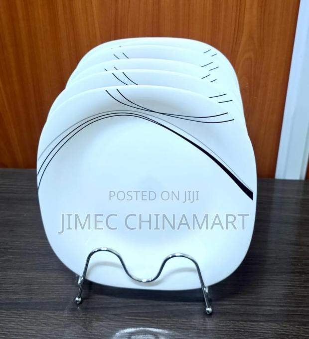 6-PCS Ceramic Plates - thumbnail 2