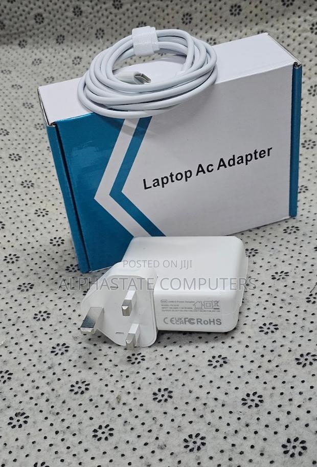 Apple Macbook Charger With Type-C 61w Cable Usb-C Laptop Power Adapter - main view