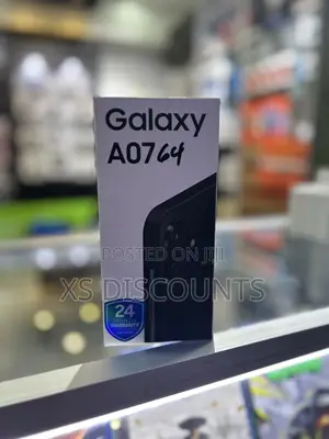 New Samsung Galaxy A07 4G 128 GB Black