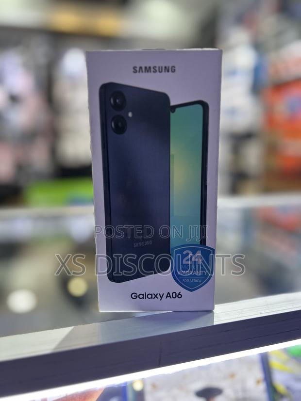 New Samsung Galaxy A06 64 GB Blue