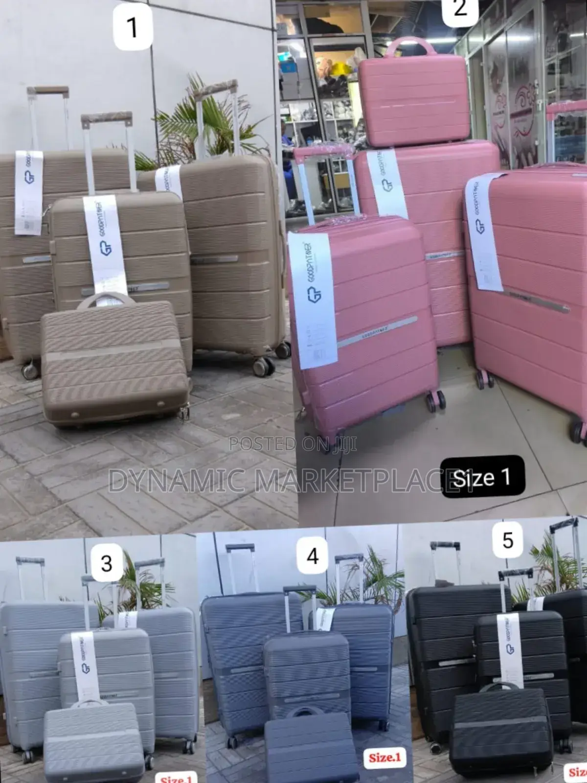 Premium 4-in-1 Luggage Set – Durable Stylish