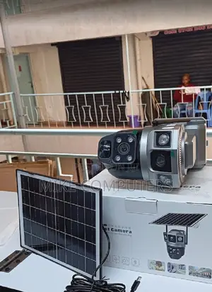 360° Pan Tilt, With Full Color Night Vision Solar Light Dual Lens