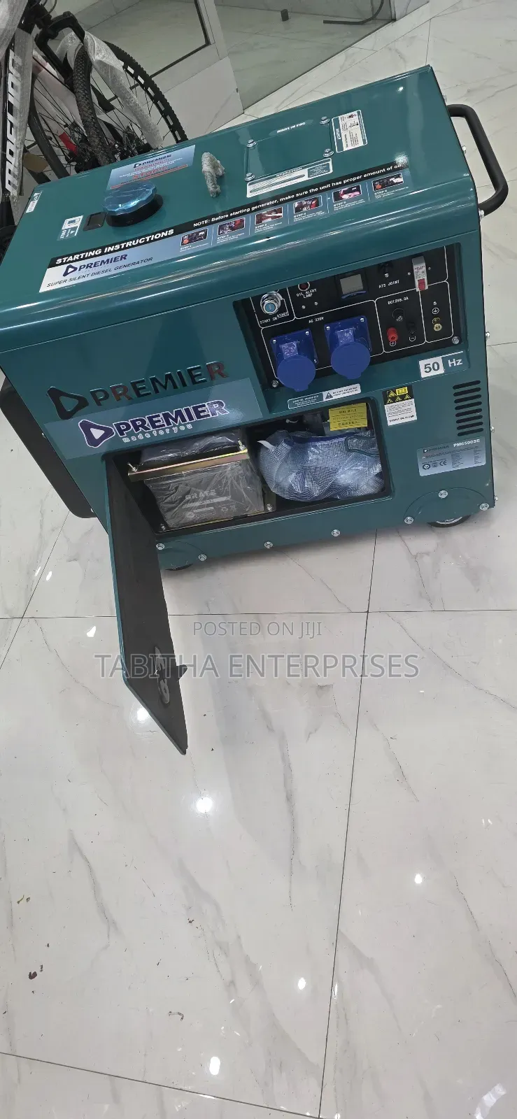 Diesel Silent Generator 6.5kva ..